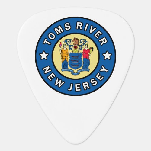 Toms River New Jersey Guitar Pick