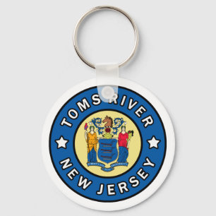Toms River New Jersey Keychain