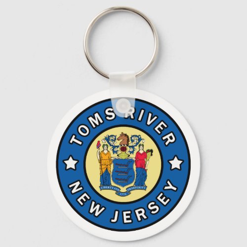 Toms River New Jersey Keychain