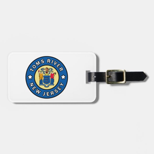 Toms River New Jersey Luggage Tag (Front Horizontal)