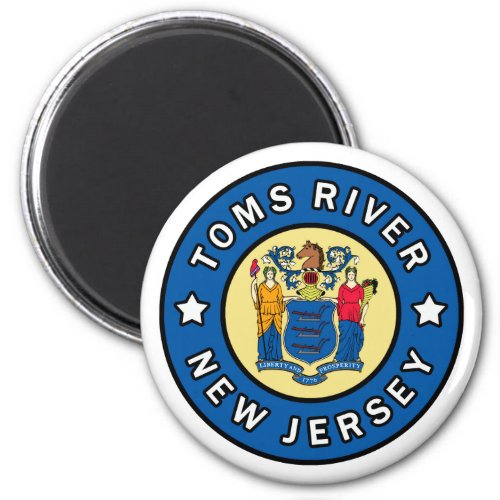 Toms River New Jersey Magnet