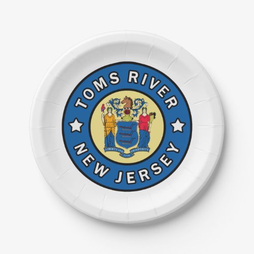 Toms River New Jersey Paper Plates