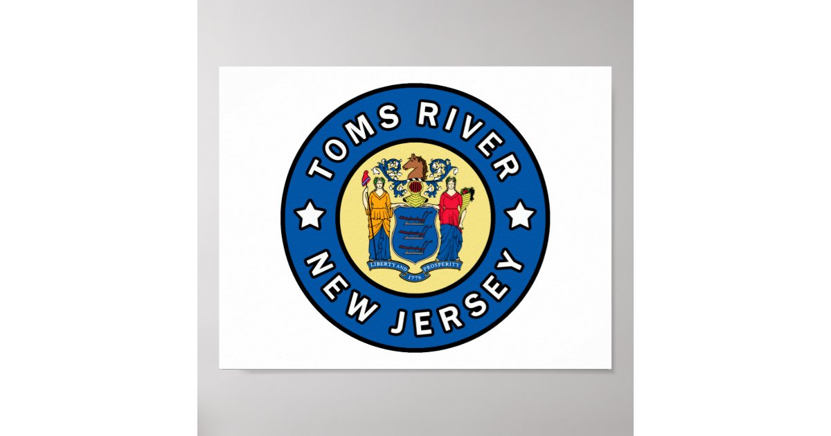 Toms River New Jersey Poster Zazzle