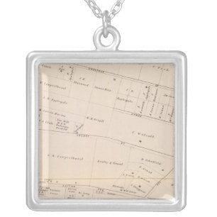 Toms River New Jersey Silver Plated Necklace