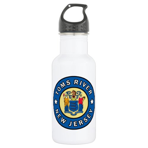 Toms River New Jersey Stainless Steel Water Bottle
