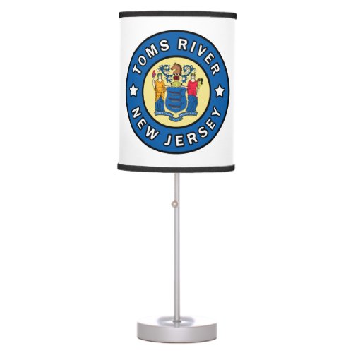 Toms River New Jersey Table Lamp