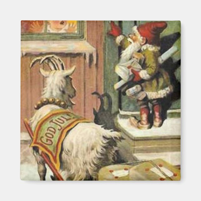 Tomte Nisse, aka Santa Clause Magnet (Front)