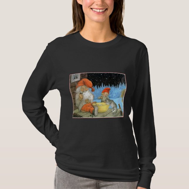 Tomte Nisse, aka Santa Clause T-Shirt (Front)