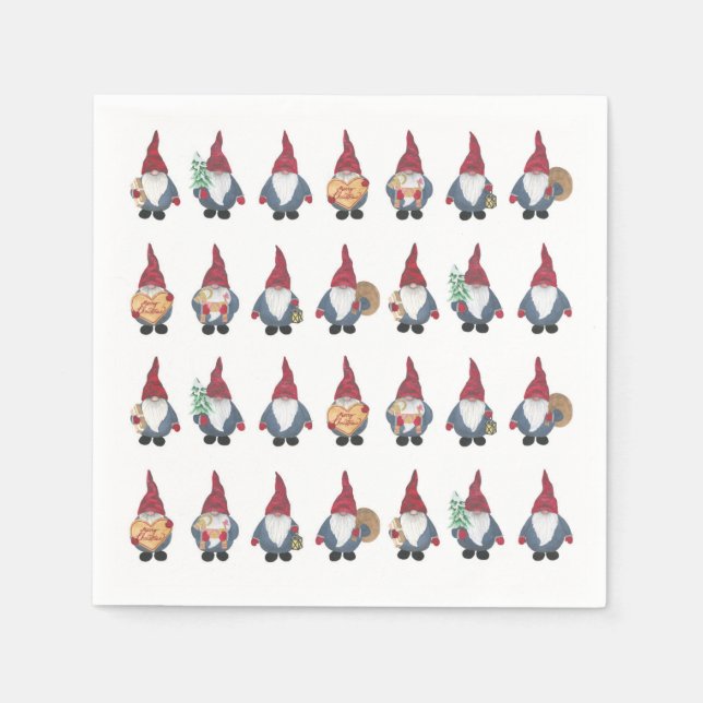 Tomten Paper Napkin (Front)