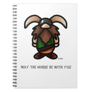 Tomten Viking May the Norse Be with You  Notebook