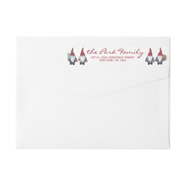 Tomten Wrap Around Label (Back)