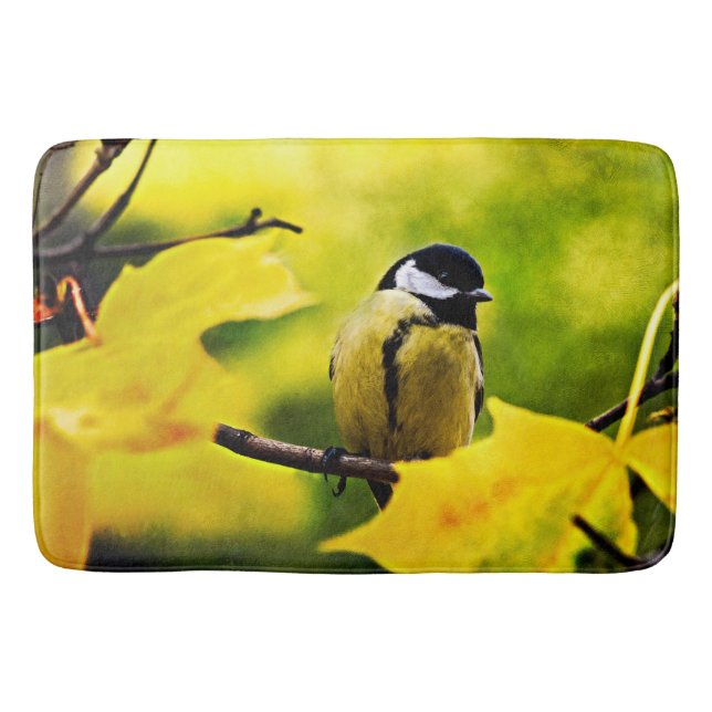 Tomtit - Dressed To The Season Bathroom Mat (Front)