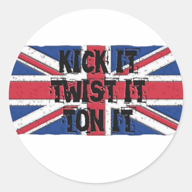 Ton IT Classic Round Sticker (Front)