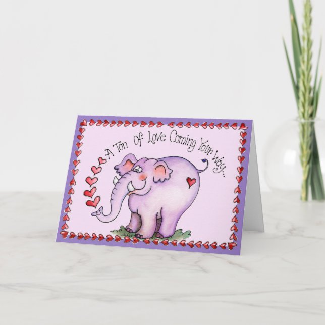 Ton of Love - Greeting Card (Front)