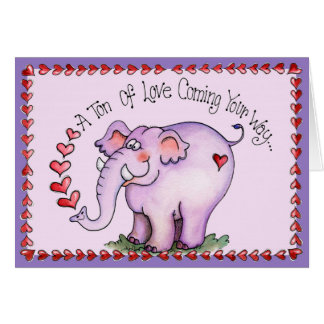 Ton of Love - Greeting Card