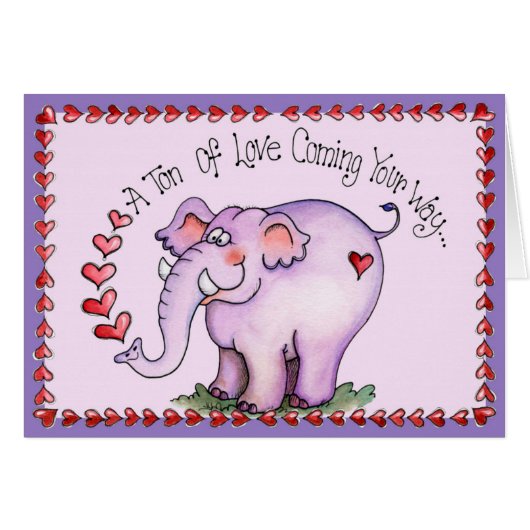 Ton of Love - Greeting Card (Front Horizontal)