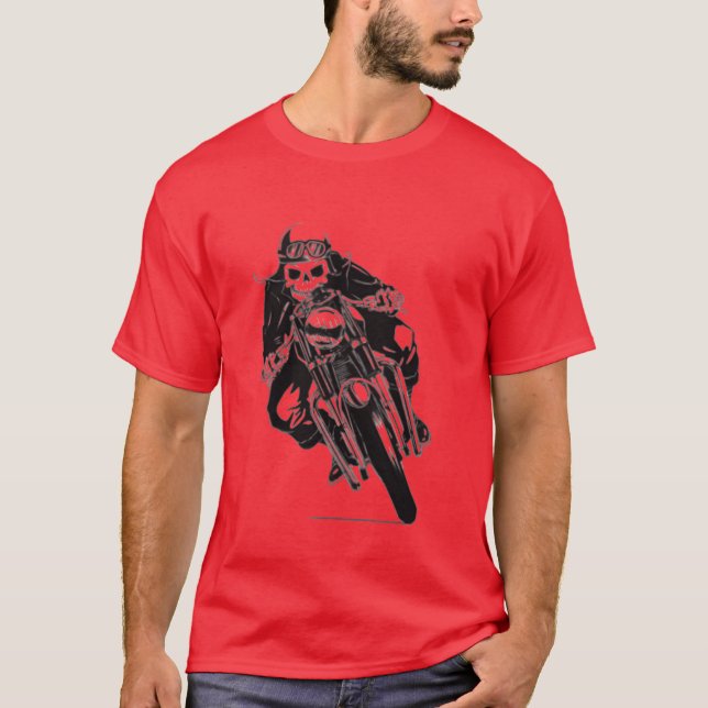 Ton Up Death girl T-Shirt (Front)