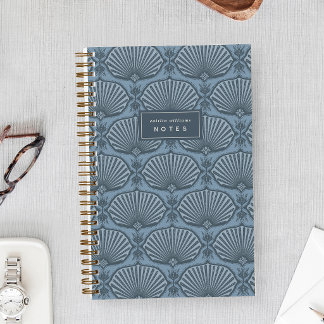 Tonal Blue | Deco Fans Personalized Notebook