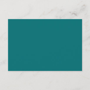 Tonal Seagreen Bar Mitzvah Reply RSVP Card