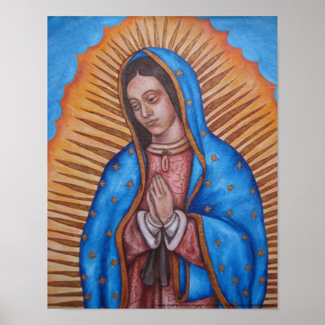 Tonantzin (Revered Mother) poster 11x14 (Front)