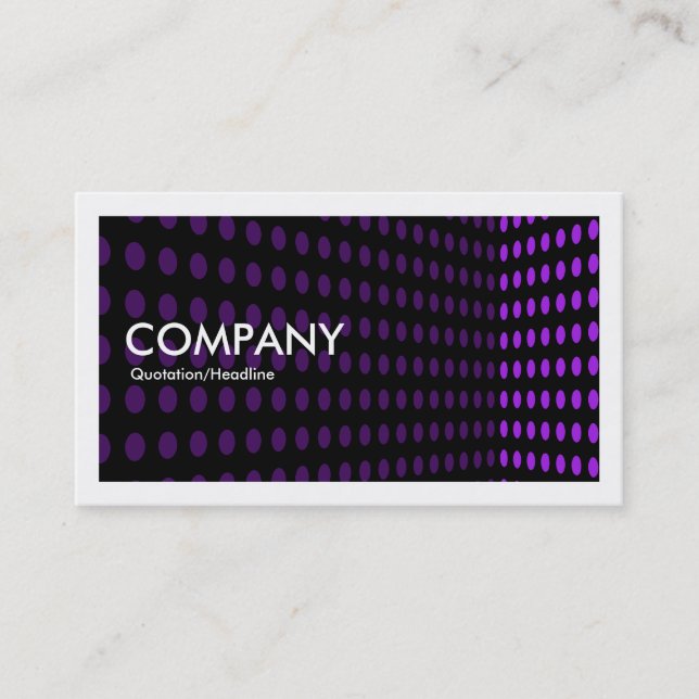 Tone Corner II - Purple Business Card (Front)
