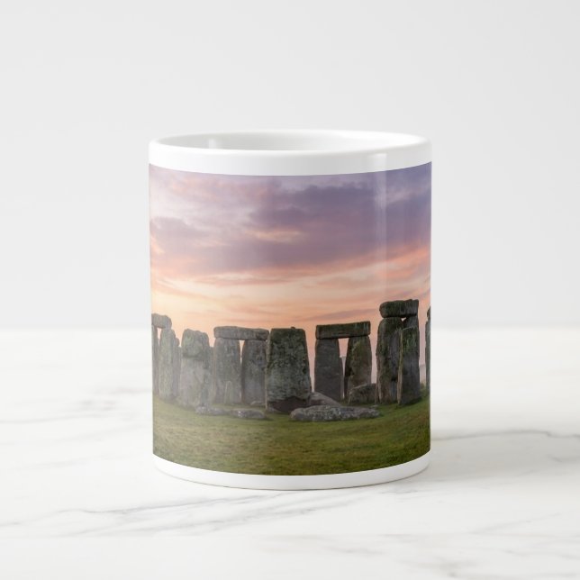 tonehenge England Ancient Stone Circle Giant Coffee Mug (Front)