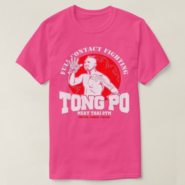 TONG PO MUAY THAI ACADEMY T-Shirt (Design Front)