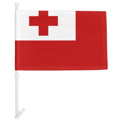 Tonga Car Flag