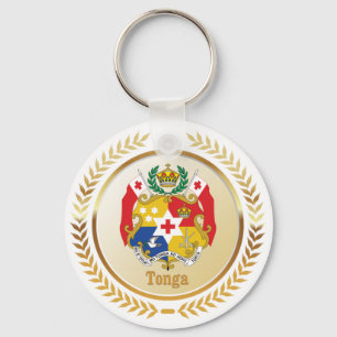 Tonga Coat Of Arms Keychain
