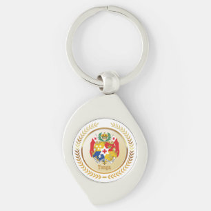 Tonga Coat Of Arms Keychain