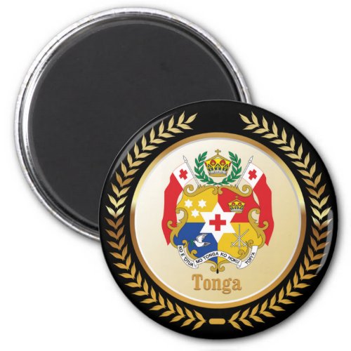 Tonga Coat Of Arms Magnet