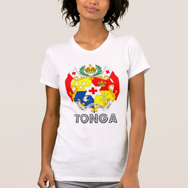 Tonga Coat of Arms T-Shirt (Front)