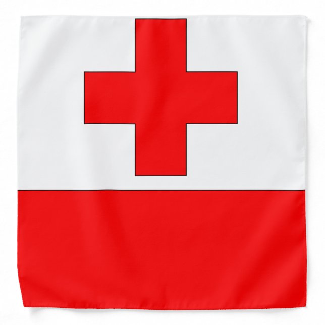 Tonga Flag Bandana (Front)