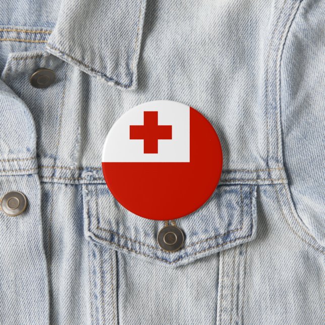 Tonga flag button (In Situ)
