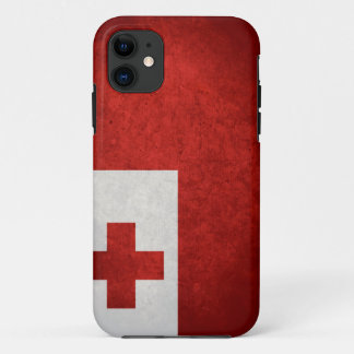 Tonga Flag iPhone 11 Case
