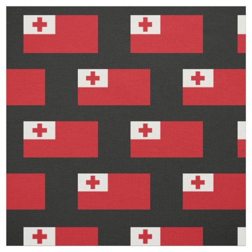 Tonga Flag Fabric