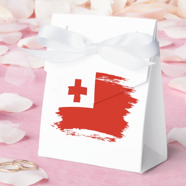 Tonga flag favor boxes (Wedding)
