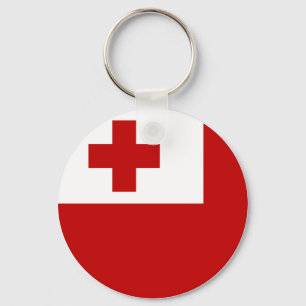 Tonga Flag Keychain