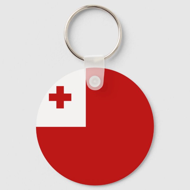 Tonga Flag Keychain (Front)