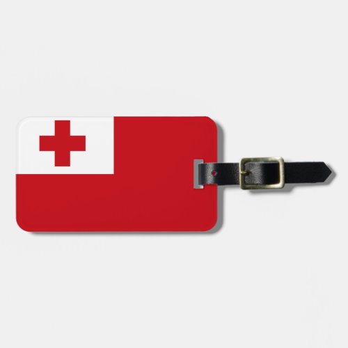 Tonga Flag Luggage Tag