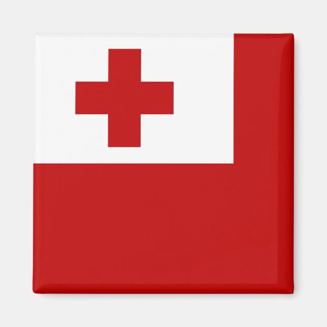 Tonga Flag Magnet (Front)