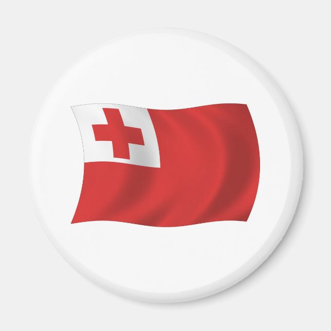 Tonga Flag Magnet (Front)