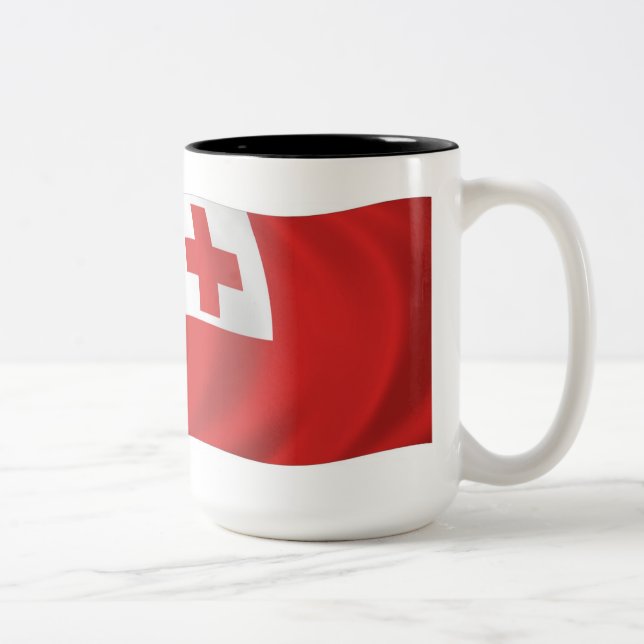 Tonga Flag Mug (Right)