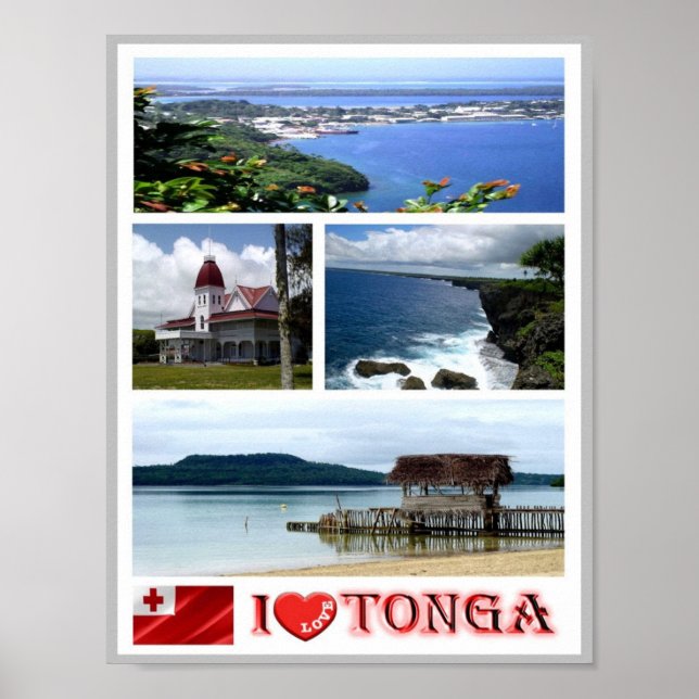 Tonga - I Love - Poster (Front)