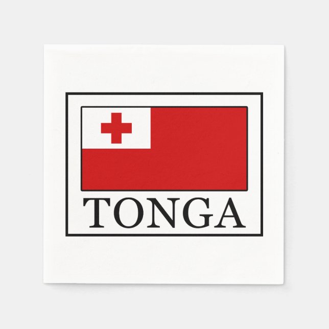 Tonga Paper Napkins (Front)