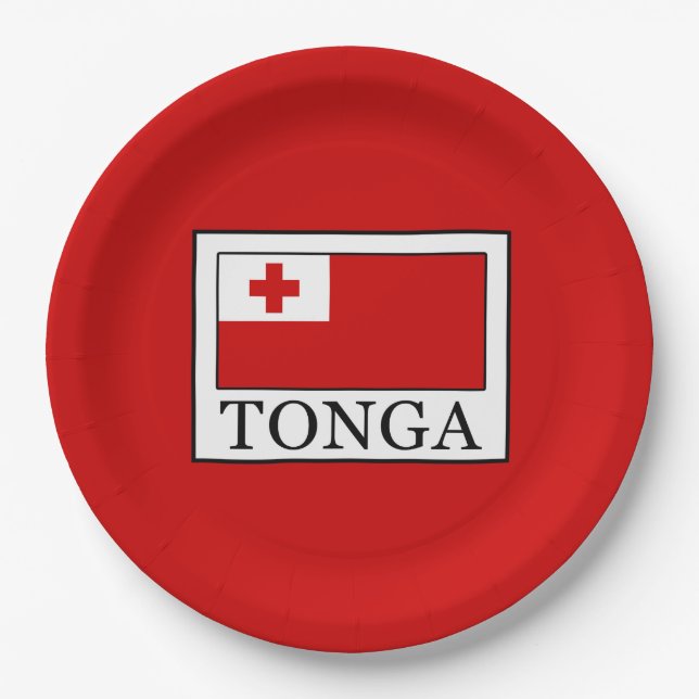Tonga Paper Plates (Front)