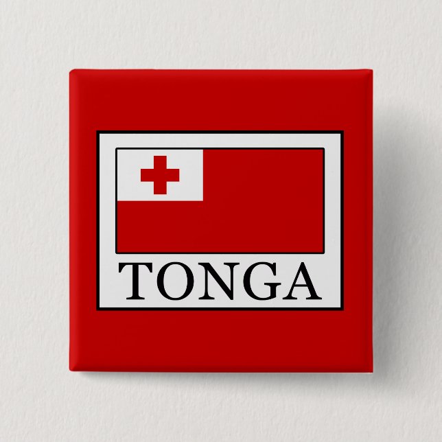 Tonga Pinback Button (Front)