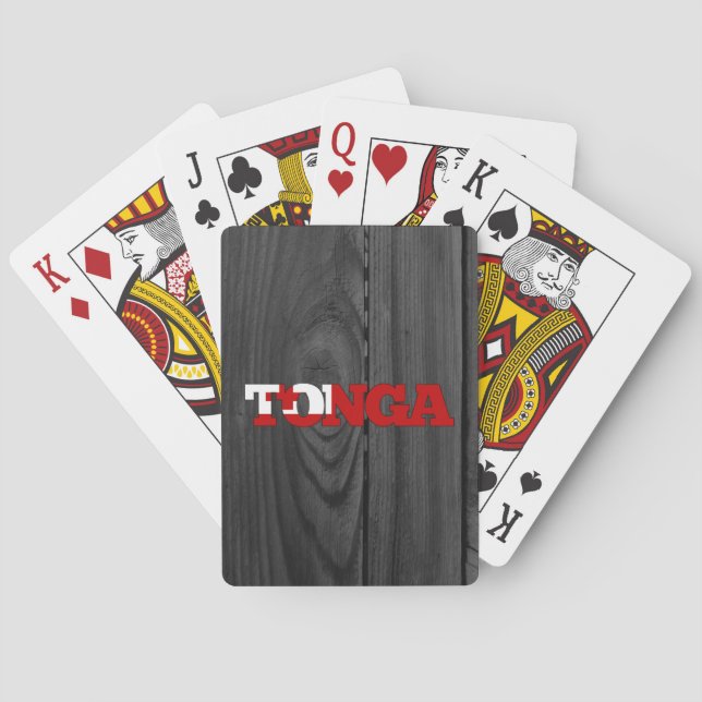 Tonga Poker Cards (Back)