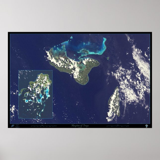 Tonga satellite poster (Front)