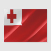 Tonga - Waving Flag - (Front)